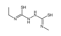 1-ethyl-3-(methylcarbamothioylamino)thiourea结构式