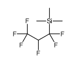 1,1,2,3,3,3-hexafluoropropyl(trimethyl)silane Structure