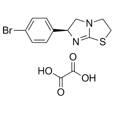 (-)-对溴四咪唑草酸盐结构式