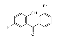 (3-bromophenyl)-(5-fluoro-2-hydroxyphenyl)methanone结构式