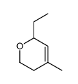 6-ethyl-4-methyl-3,6-dihydro-2H-pyran结构式