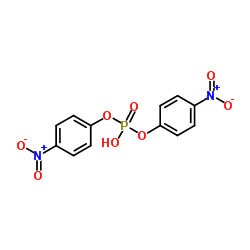 双(对硝基苯基)磷酸酯结构式
