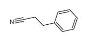 Benzenepropanenitrile Structure