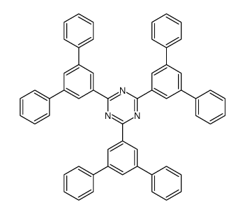2,4,6-tris(3,5-diphenylphenyl)-1,3,5-triazine Structure