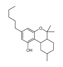 6,6,9-trimethyl-3-pentyl-6a,7,8,9,10,10a-hexahydrobenzo[c]chromen-1-ol Structure