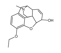 (4R,4aR,7S,7aR,12bS)-9-ethoxy-3-methyl-2,4,4a,7,7a,13-hexahydro-1H-4,12-methanobenzofuro[3,2-e]isoquinoline-7-ol,dihydrate,hydrochloride结构式