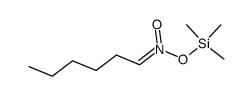 1-aci-nitrohexane trimethylsilyl ester结构式