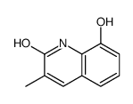 8-hydroxy-3-methyl-1H-quinolin-2-one结构式