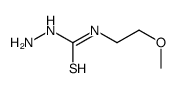 4-(2-甲氧基乙基)-氨基硫脲结构式