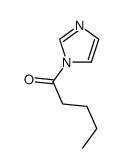1-(1-Oxopentyl)-1H-imidazole结构式