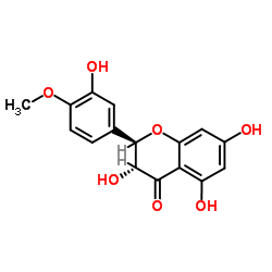 Dihydrotamarixetin structure
