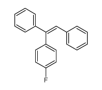 1-(1,2-diphenylethenyl)-4-fluorobenzene结构式