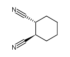 trans-1,2-dicyanocyclohexane结构式