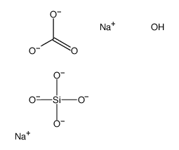 Carbonic acid disodium salt, reaction products with silicic acid (H4SiO4) zirconium salt (1:1) and sulfuric acid结构式