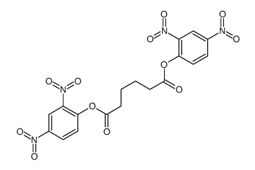 bis(2,4-dinitrophenyl) hexanedioate Structure