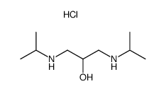 1,3-Bis[(1-Methylethyl)amino]-2-propanol Dihydrochloride Structure