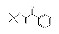 tert-butyl 2-oxo-2-phenylacetate Structure