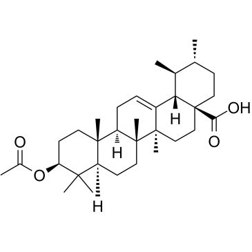 熊果酸乙酸酯结构式