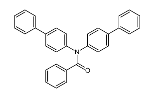 N,N-bis(4-phenylphenyl)benzamide Structure