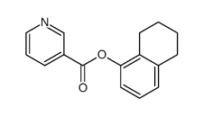 5,6,7,8-tetrahydro-1-naphthyl-nicotinate Structure
