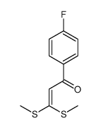 1-(4-氟苯基)-3,3-双-甲基磺酰基丙酮结构式