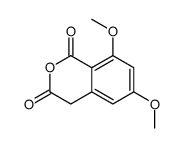 6,8-dimethoxy-4H-isochromene-1,3-dione结构式