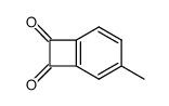 4-methylbenzocyclobutene-1,2-dione结构式
