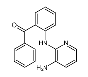 [2-[(3-aminopyridin-2-yl)amino]phenyl]-phenylmethanone结构式