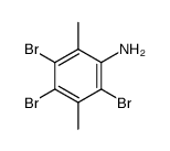 2,4,5-tribromo-3,6-dimethyl-aniline Structure