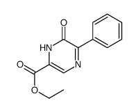 ethyl 6-oxo-5-phenyl-1H-pyrazine-2-carboxylate Structure
