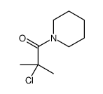 Piperidine, 1-(2-chloro-2-methyl-1-oxopropyl)- (9CI)结构式
