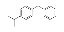 1-benzyl-4-propan-2-ylbenzene结构式