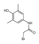 2-bromo-N-(4-hydroxy-3,5-dimethylphenyl)acetamide结构式