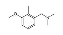 Benzenemethanamine, 3-methoxy-N,N,2-trimethyl- Structure