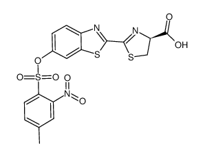 luciferin 2-nitro-4-methylbenzenesulfonate Structure