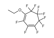 1-ethoxynonafluorocyclohepta-1,3-diene Structure