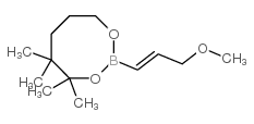 2-(3-methoxyprop-1-enyl)-4,4,5,5-tetramethyl-1,3,2-dioxaborolane Structure