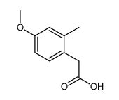 4-甲氧基-2-甲基苯乙酸结构式