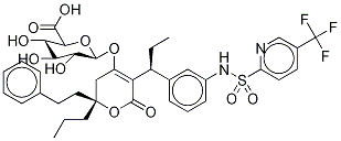 替普那韦β-D-葡糖醛酸结构式