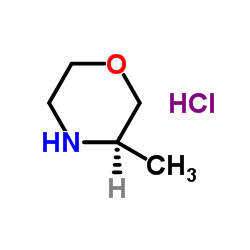 (R)-3-甲基吗啉盐酸盐结构式