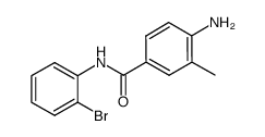 4-amino-N-(2-bromophenyl)-3-methylbenzamide Structure