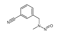 N-[(3-cyanophenyl)methyl]-N-methylnitrous amide结构式