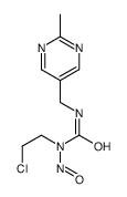 1-(2-chloroethyl)-3-[(2-methylpyrimidin-5-yl)methyl]-1-nitrosourea结构式