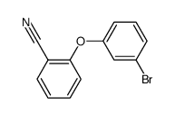 2-(3-Bromophenoxy)benzonitrile Structure