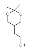 2-(2,2-dimethyl-1,3-dioxan-5-yl)ethanol结构式