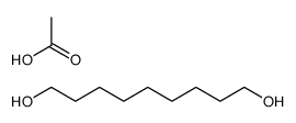acetic acid,nonane-1,9-diol Structure