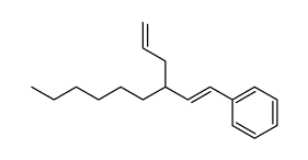 (E)-(3-allylnon-1-en-1-yl)benzene结构式