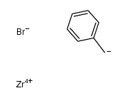 monozirconium(IV) monobromide mono(phenylmethanide) Structure