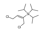 dichloro-1,4 triisopropylsilyl-2 butene-2 Z Structure