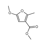 5-Methoxy-2-methylfuran-3-carbonsaeuremethylester Structure